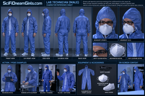 Sci-Fi Lab Technician